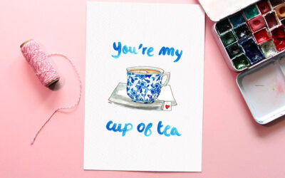 Affiche A5 You’re my cup of tea
