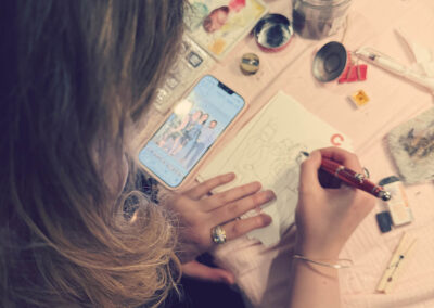 LIVE DRAWING POUR CUISINELLA
