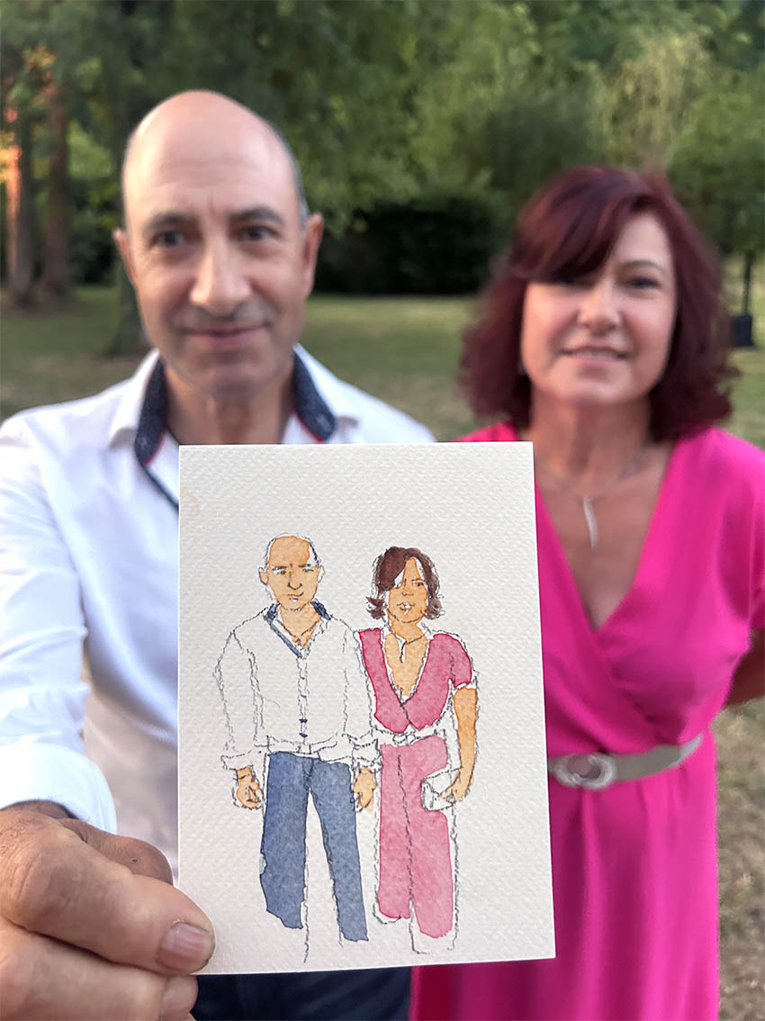 portrait animation mariage Haut-Rhin