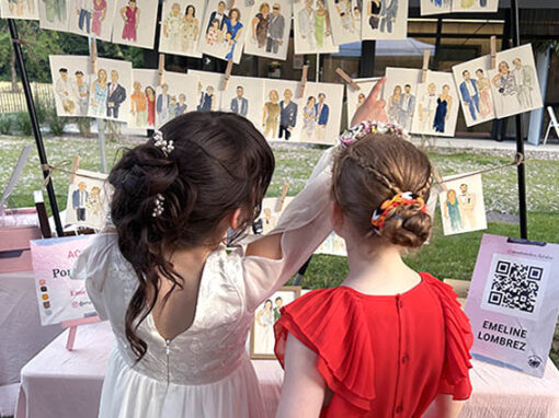 LIVE DRAWING MARIAGE Ă LA VILLA DES HĂTRES POURPRES â HAUTâRHINâŻ