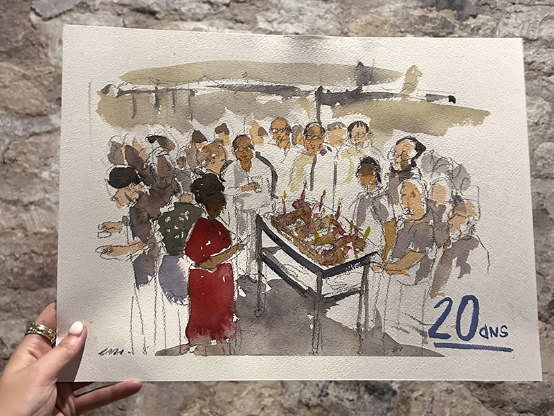 reportage graphique illustration