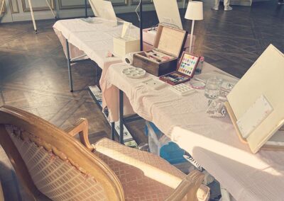 Stand dans la salle