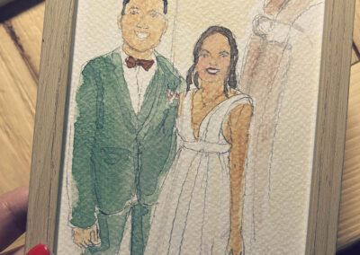 LIVE DRAWING MARIAGE – CHÂTEAU DE THANVILLÉ, ALSACE